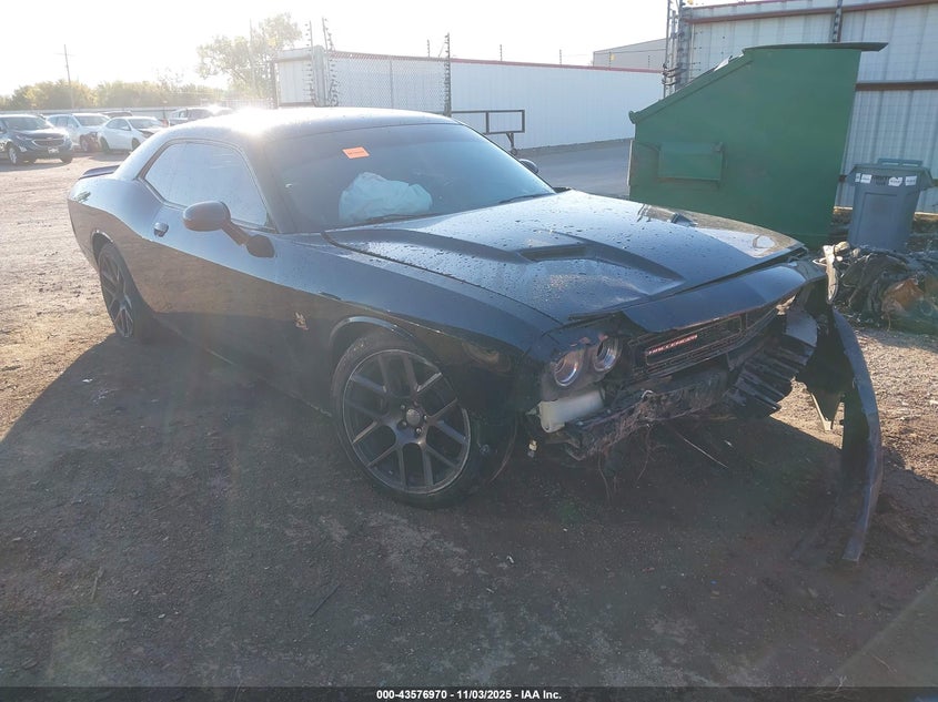 2016 Dodge Challenger VIN 2C3CDZFJ8GH213617 IAAI salvage auction — FRONT END, Clear (Oklahoma), sold $7,550 on 2026-07-28 (photo 1)