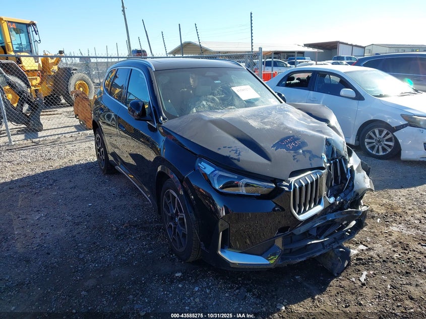2025 BMW X1 VIN WBX73EF02S5080520 IAAI salvage auction — Front End, Original (Texas), sold $7,750 on 2026-02-03 (photo 1)