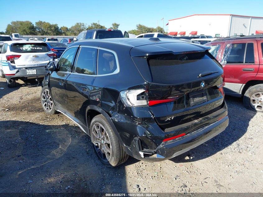 2025 BMW X1 VIN WBX73EF02S5080520 IAAI salvage auction — Front End, Original (Texas), sold $7,750 on 2026-02-03 (photo 3)