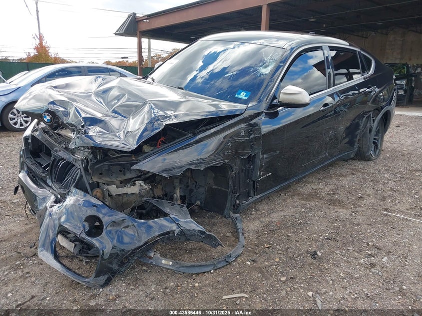 2018 BMW X6 VIN 5UXKU2C52J0X50337 IAAI salvage auction — FRONT & REAR, Salvage (New Jersey), sold $3,650 on 2026-07-07 (photo 2)