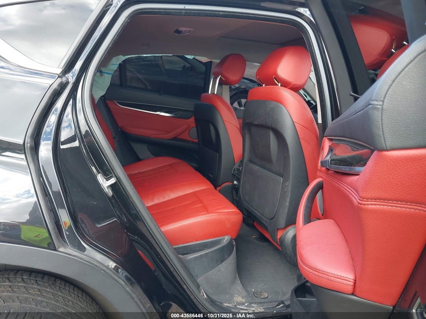 2018 BMW X6 VIN 5UXKU2C52J0X50337 IAAI salvage auction — FRONT & REAR, Salvage (New Jersey), sold $3,650 on 2026-07-07 (photo 8)