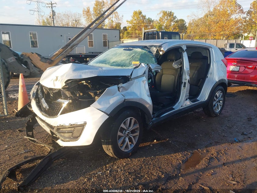 2016 Kia Sportage VIN KNDPB3AC0G7855656 IAAI salvage auction — LEFT SIDE, Other, sold $900 on 2026-07-09 (photo 2)