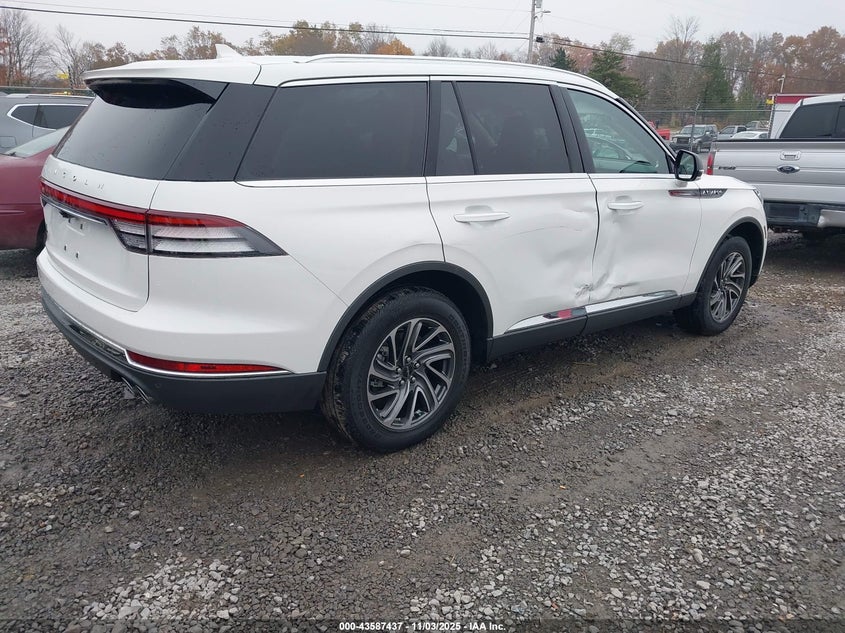 2022 Lincoln Aviator VIN 5LM5J6XC2NGL19168 IAAI salvage auction — RIGHT SIDE, Salvage (West Virginia), sold $15,900 on 2026-07-22 (photo 4)