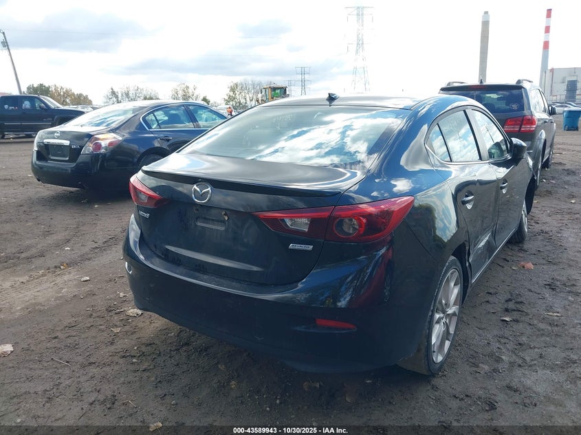 2016 Mazda 3 VIN JM1BM1X33G1289818 IAAI salvage auction — RIGHT FRONT, Salvage (Indiana), sold $2,000 on 2026-07-29 (photo 4)