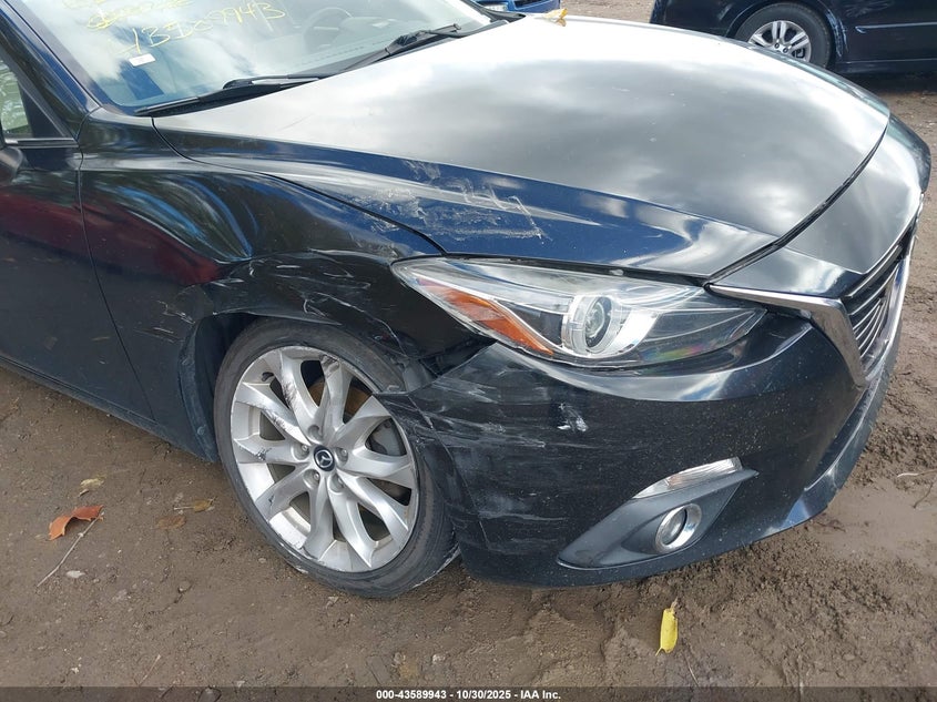 2016 Mazda 3 VIN JM1BM1X33G1289818 IAAI salvage auction — RIGHT FRONT, Salvage (Indiana), sold $2,000 on 2026-07-29 (photo 6)