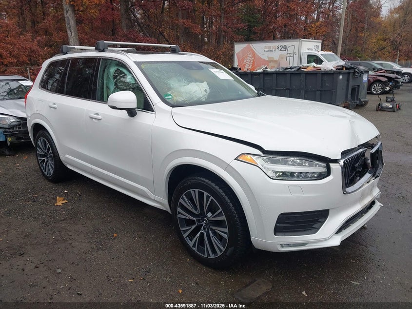 2022 Volvo Xc90 VIN YV4A22PK3N1853587 IAAI salvage auction — FRONT END, Other, sold $9,300 on 2026-08-12 (photo 1)