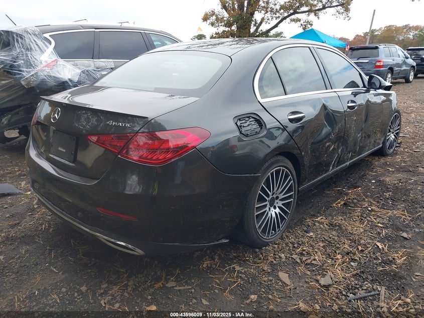 2022 Mercedes-benz C class VIN W1KAF4HB3NR044079 IAAI salvage auction — FRONT END, Other, sold $3,100 on 2026-07-28 (photo 4)