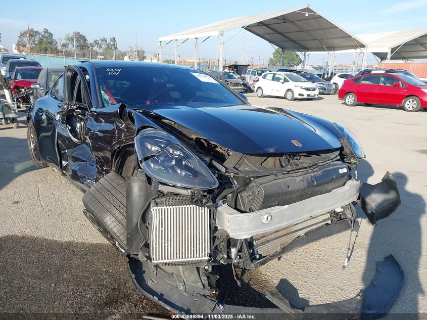 2022 Porsche Panamera VIN WP0AG2A70NL135363 IAAI salvage auction — Side, Salvage (California), sold $16,800 on 2026-02-02 (photo 1)