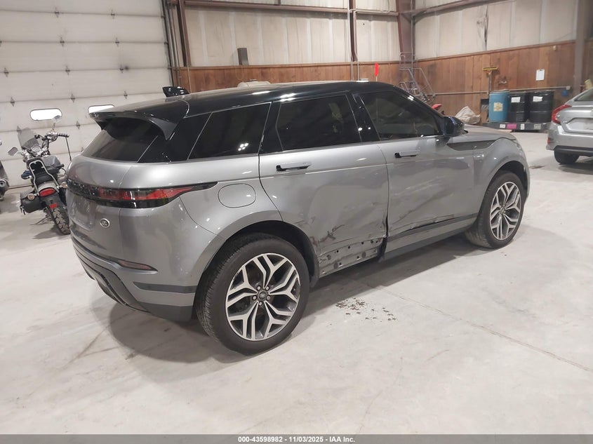 2020 Land rover Range rover evoque VIN SALZP2FX2LH060900 IAAI salvage auction — RIGHT SIDE, Salvage (Connecticut), sold $11,075 on 2026-07-15 (photo 4)
