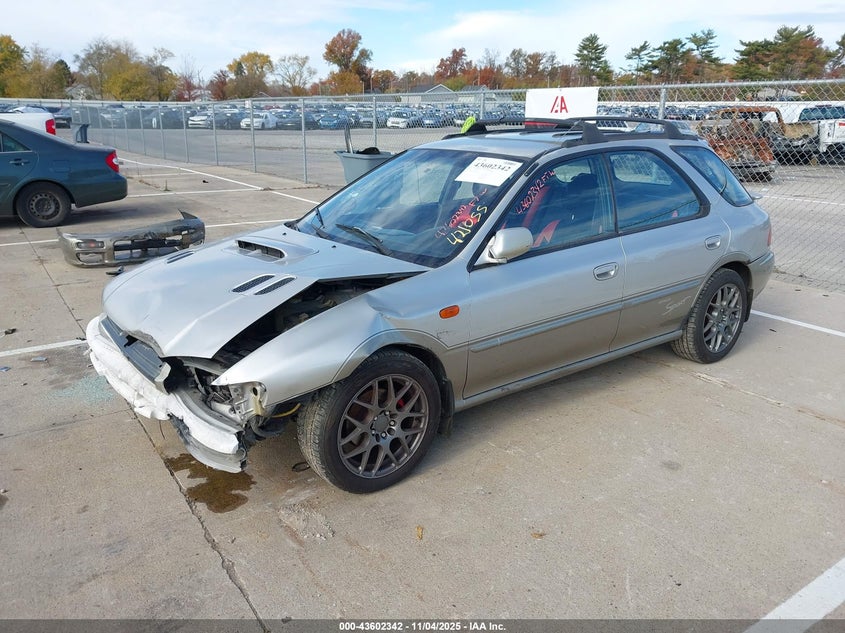 2000 Subaru Outback VIN JF1GF4851YH805934 IAAI salvage auction — FRONT END, Salvage (Indiana), sold $25 on 2026-07-10 (photo 2)