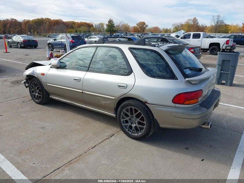 2000 Subaru Outback VIN JF1GF4851YH805934 IAAI salvage auction — FRONT END, Salvage (Indiana), sold $25 on 2026-07-10 (photo 3)