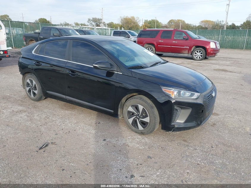 2018 Hyundai Ioniq hybrid VIN KMHC75LC1JU064839 IAAI salvage auction — REAR END, Salvage (Oklahoma), sold $1,100 on 2026-07-31 (photo 1)