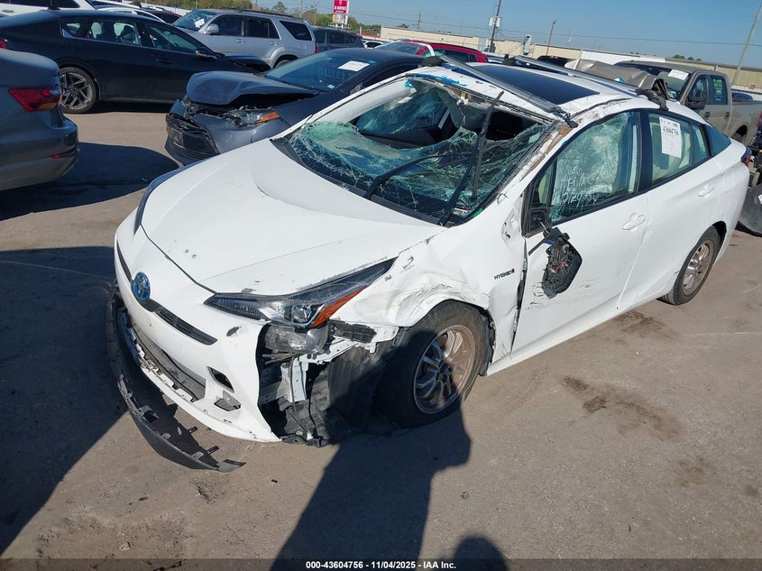 2019 Toyota Prius VIN JTDKARFU1K3079135 IAAI salvage auction — ROLLOVER, Bill Of Sale (Texas), sold $1,550 on 2026-07-22 (photo 2)