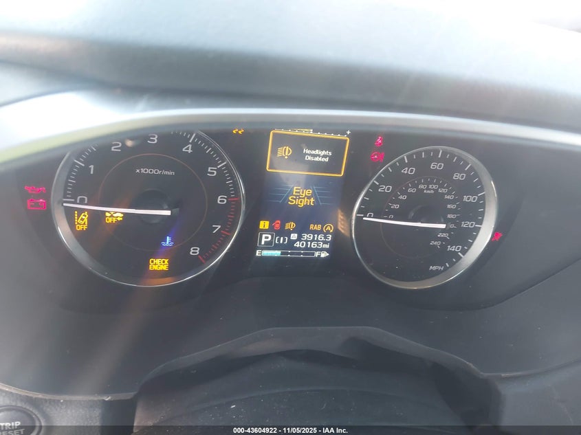 2023 Subaru Crosstrek VIN JF2GTHNC7P8320386 IAAI salvage auction — FRONT END, Clear (Oklahoma), sold $3,775 on 2026-07-21 (photo 7)