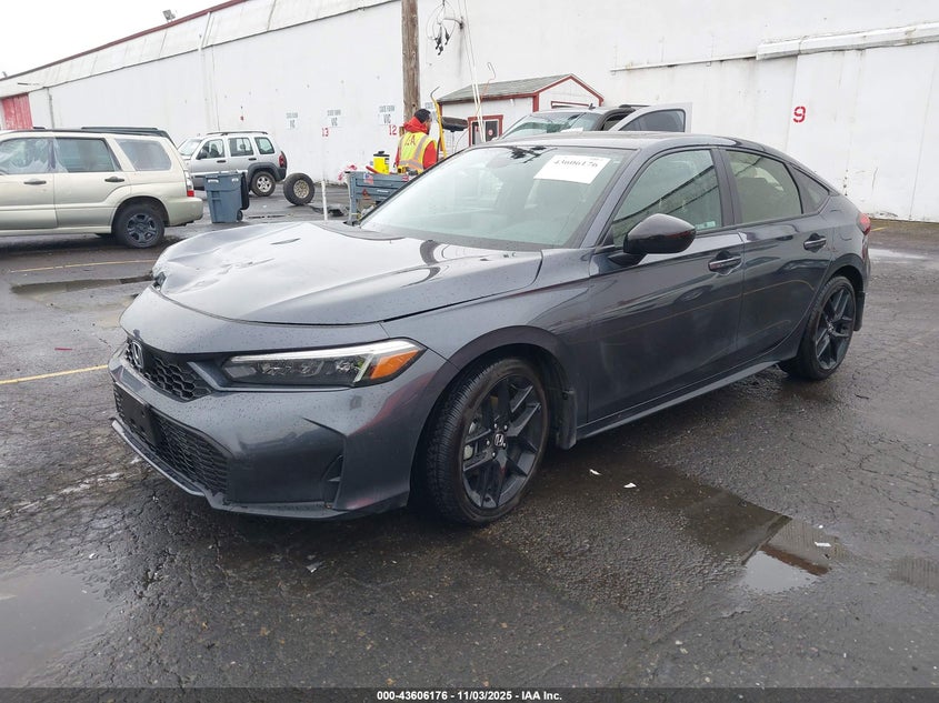 2025 Honda Civic VIN JHMFL4H81SX001279 IAAI salvage auction — Front End, Salvage (Oregon), sold $11,250 on 2026-01-29 (photo 2)