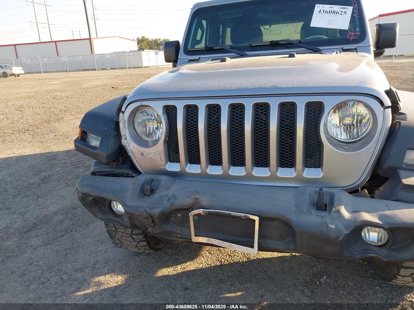 2018 Jeep Wrangler unlimited VIN 1C4HJXDG9JW141941 IAAI salvage auction — FRONT END, Other, sold $9,200 on 2026-07-22 (photo 6)