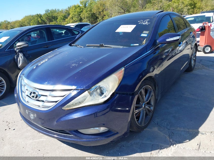 2013 Hyundai Sonata VIN 5NPEC4AB4DH576770 IAAI salvage auction — FRONT END, Other, sold $450 on 2026-07-13 (photo 2)