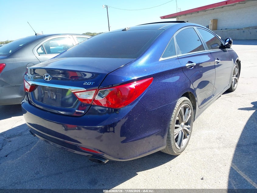 2013 Hyundai Sonata VIN 5NPEC4AB4DH576770 IAAI salvage auction — FRONT END, Other, sold $450 on 2026-07-13 (photo 4)
