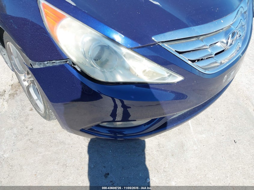 2013 Hyundai Sonata VIN 5NPEC4AB4DH576770 IAAI salvage auction — FRONT END, Other, sold $450 on 2026-07-13 (photo 6)