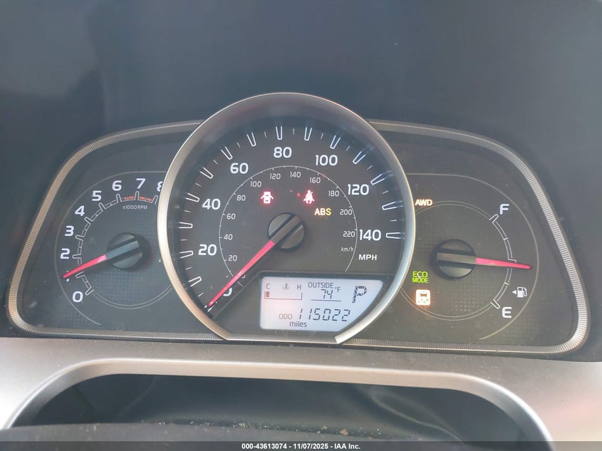 2015 Toyota Rav4 VIN JTMBFREVXFD159139 IAAI salvage auction — LEFT SIDE, Salvage (Missouri), sold $3,250 on 2026-07-29 (photo 7)