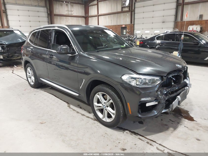 2020 BMW X3 VIN 5UXTY5C08L9C46102 IAAI salvage auction — FRONT END, Other, sold $8,700 on 2026-07-29 (photo 1)