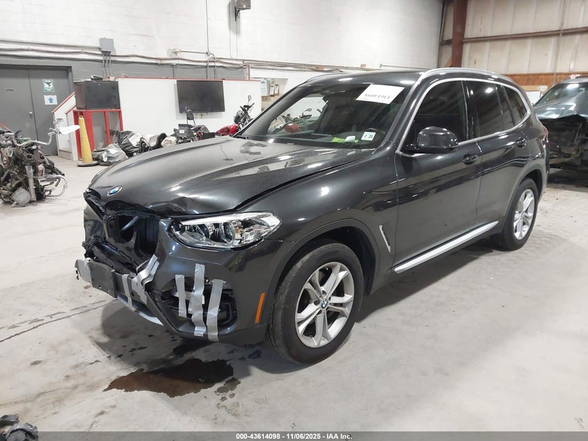 2020 BMW X3 VIN 5UXTY5C08L9C46102 IAAI salvage auction — FRONT END, Other, sold $8,700 on 2026-07-29 (photo 2)
