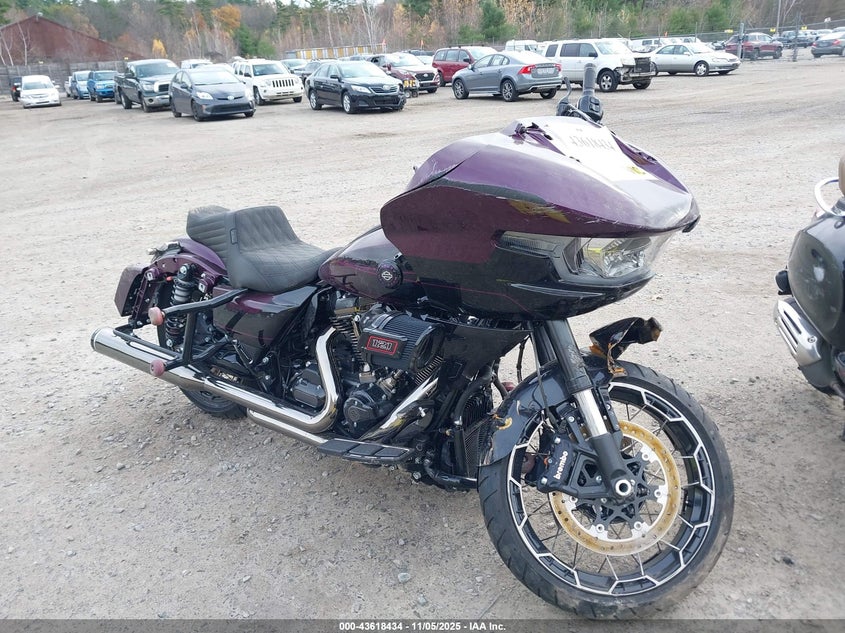 2025 Harley-davidson FLTRXSE VIN 1HD1TC613SB960030 IAAI salvage auction — ALL OVER, Salvage (New Hampshire), sold $10,900 on 2026-07-28 (photo 1)