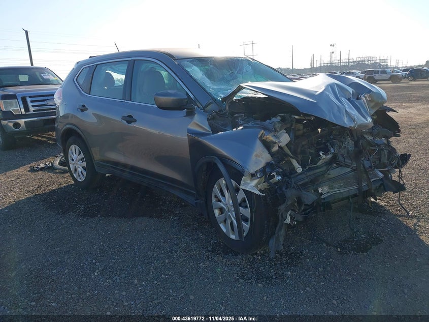 2016 Nissan Rogue sport VIN KNMAT2MT3GP650485 IAAI salvage auction — FRONT END, Salvage (Louisiana), sold $400 on 2026-08-01 (photo 1)