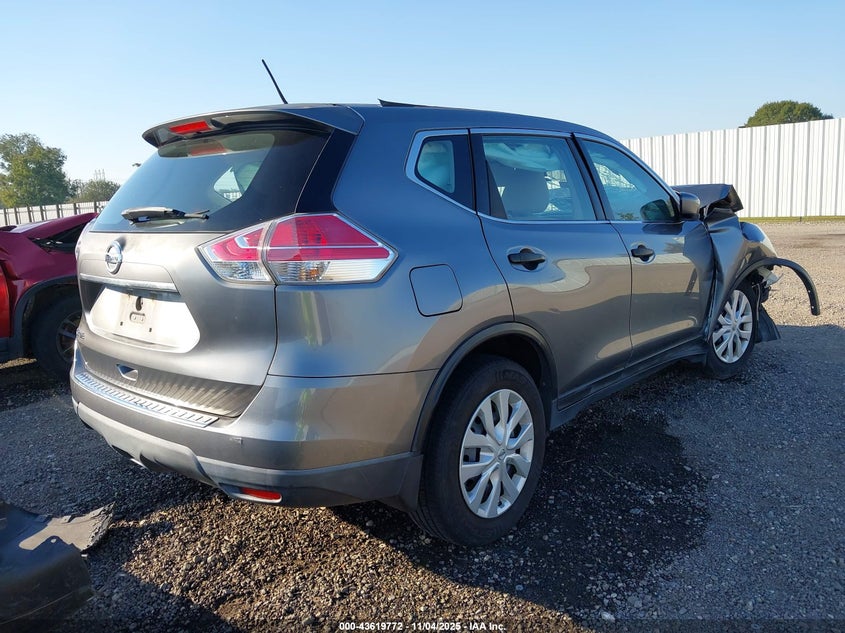 2016 Nissan Rogue sport VIN KNMAT2MT3GP650485 IAAI salvage auction — FRONT END, Salvage (Louisiana), sold $400 on 2026-08-01 (photo 4)