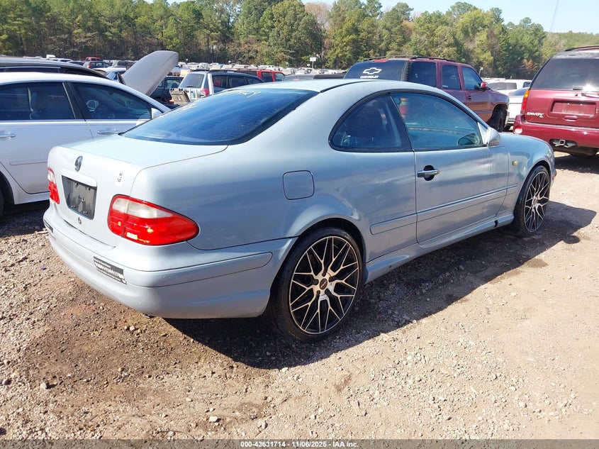 1999 Mercedes-benz Clk-class VIN WDBLJ70G3XF087429 IAAI salvage auction — RIGHT FRONT, Clear (Georgia), sold $350 on 2026-07-08 (photo 4)
