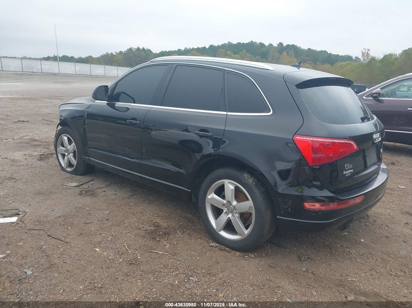 2012 Audi Q5 VIN WA1LFAFP9CA134312 IAAI salvage auction — FRONT END, Salvage (Mississippi), sold $225 on 2026-07-15 (photo 3)