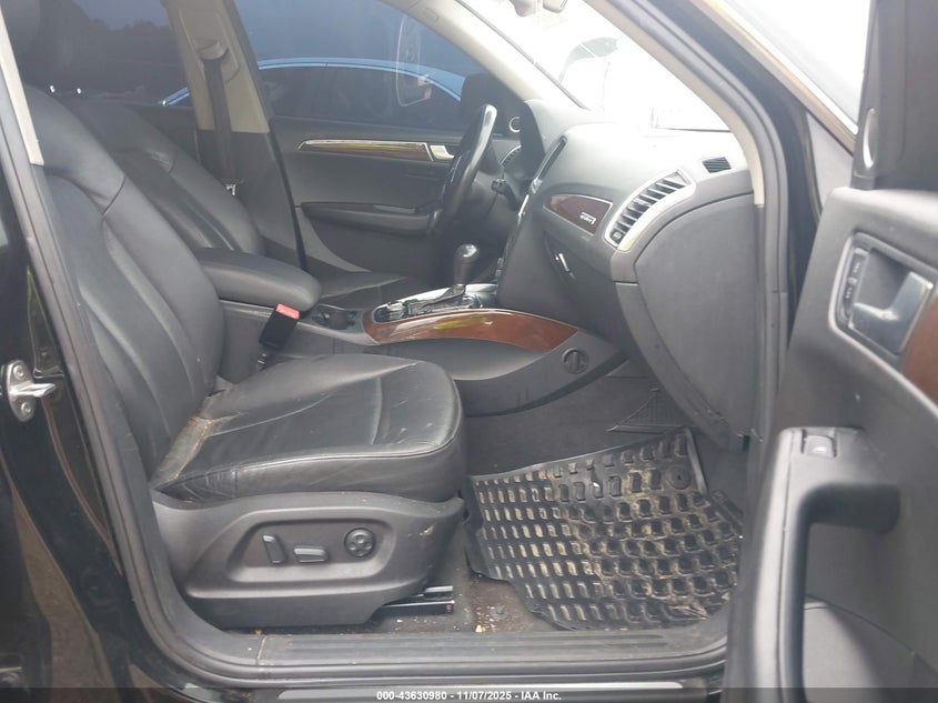 2012 Audi Q5 VIN WA1LFAFP9CA134312 IAAI salvage auction — FRONT END, Salvage (Mississippi), sold $225 on 2026-07-15 (photo 5)