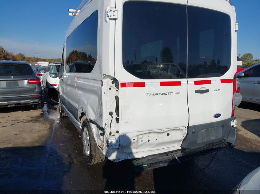 2017 Ford Transit 150 VIN 1FDZK1CM9HKA53622 IAAI salvage auction — LEFT REAR, Other, sold $7,600 on 2026-07-29 (photo 3)