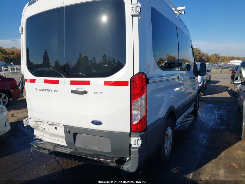 2017 Ford Transit 150 VIN 1FDZK1CM9HKA53622 IAAI salvage auction — LEFT REAR, Other, sold $7,600 on 2026-07-29 (photo 4)