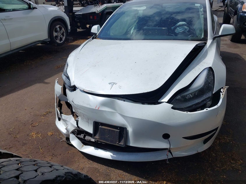 2023 Tesla Model 3 VIN 5YJ3E1EB7PF391691 IAAI salvage auction — FRONT END, Clear (Hawaii), sold $25 on 2026-07-12 (photo 6)