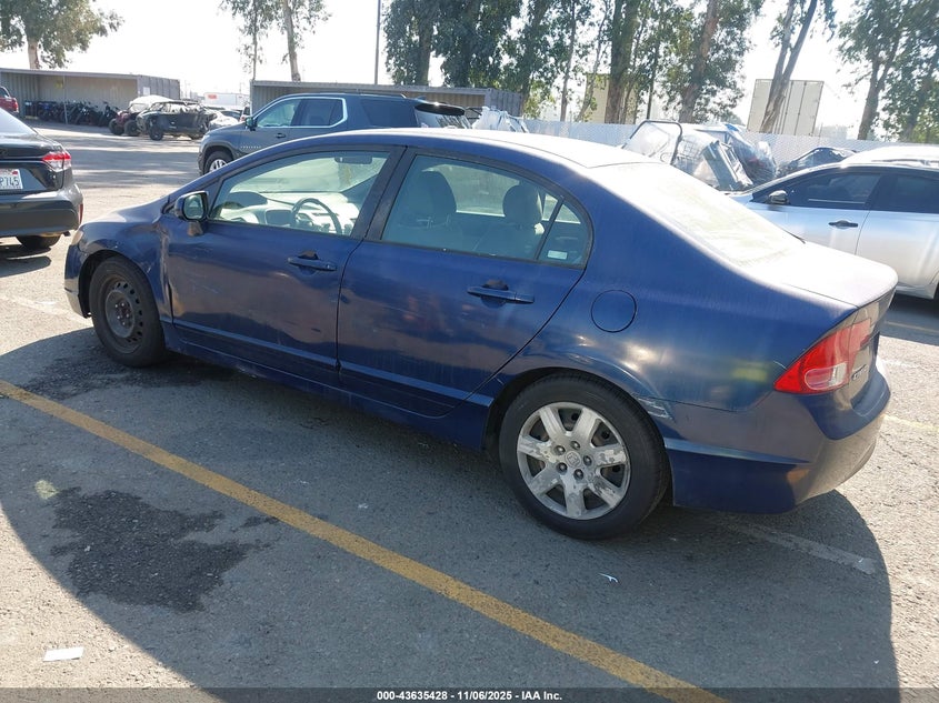2007 Honda Civic VIN JHMFA16527S001048 IAAI salvage auction — SIDE, Salvage (California), sold $625 on 2026-07-21 (photo 3)