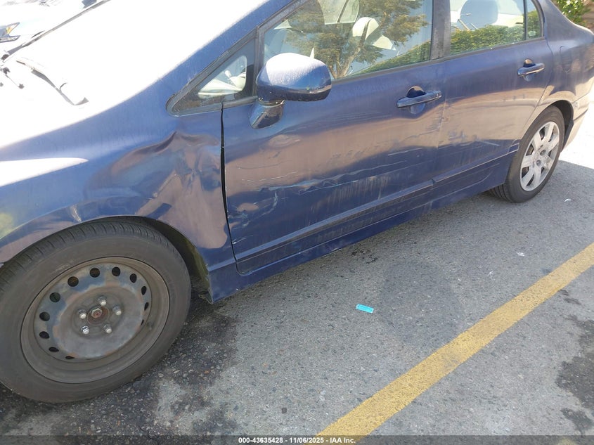 2007 Honda Civic VIN JHMFA16527S001048 IAAI salvage auction — SIDE, Salvage (California), sold $625 on 2026-07-21 (photo 6)