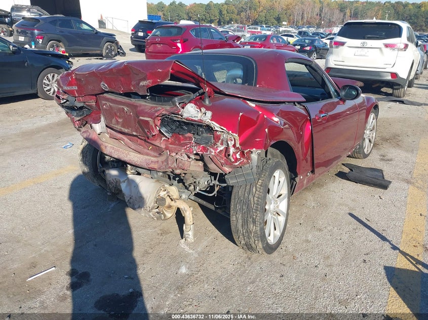 2008 Mazda Mx-5 VIN JM1NC26F580151237 IAAI salvage auction — ROLLOVER, Salvage (Georgia), sold $275 on 2026-07-22 (photo 4)
