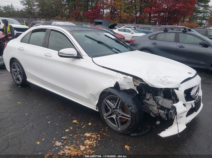2021 Mercedes-benz C-klasse VIN W1KWF8EB7MR647844 IAAI salvage auction — FRONT END, Salvage Title, sold $8,000 on 2026-08-06 (photo 6)