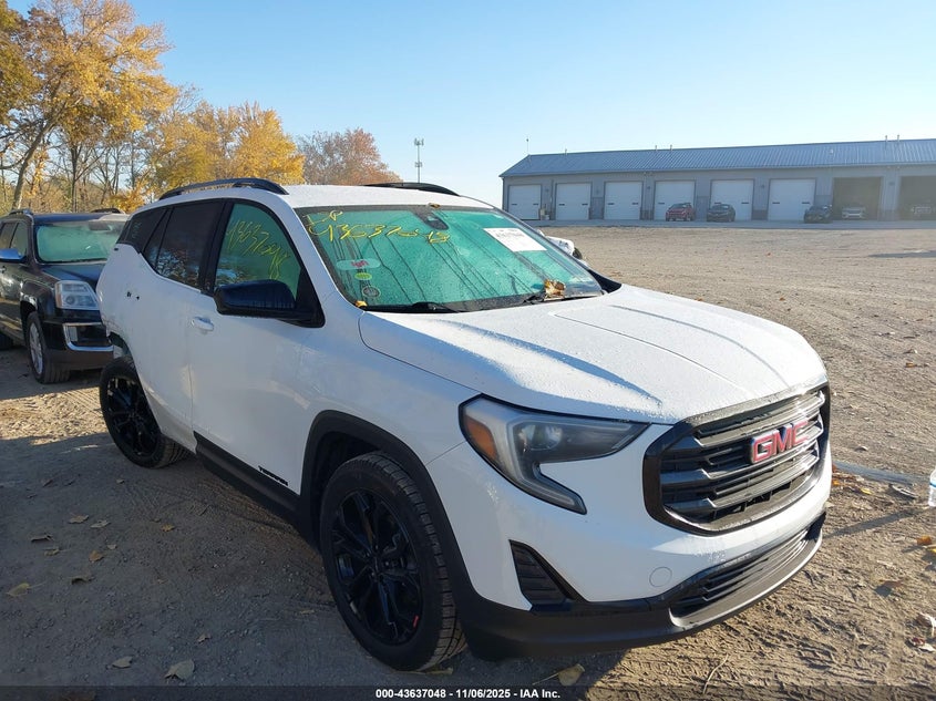 2021 Gmc Terrain VIN 3GKALMEV9ML311625 IAAI salvage auction — REAR END, Salvage (Indiana), sold $25 on 2026-07-10 (photo 1)