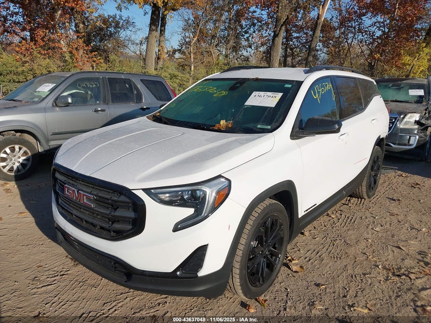 2021 Gmc Terrain VIN 3GKALMEV9ML311625 IAAI salvage auction — REAR END, Salvage (Indiana), sold $25 on 2026-07-10 (photo 2)