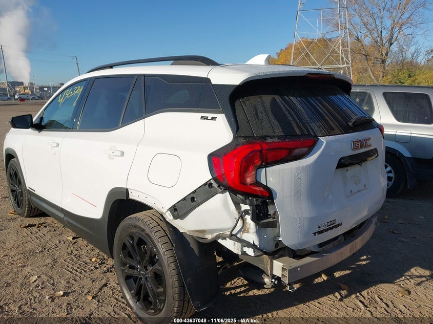 2021 Gmc Terrain VIN 3GKALMEV9ML311625 IAAI salvage auction — REAR END, Salvage (Indiana), sold $25 on 2026-07-10 (photo 3)