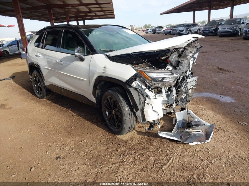 2023 Toyota Rav4 hybrid VIN JTME6RFV2PD549181 IAAI salvage auction — LEFT FRONT, Salvage (Arizona), sold $6,500 on 2026-07-28 (photo 1)