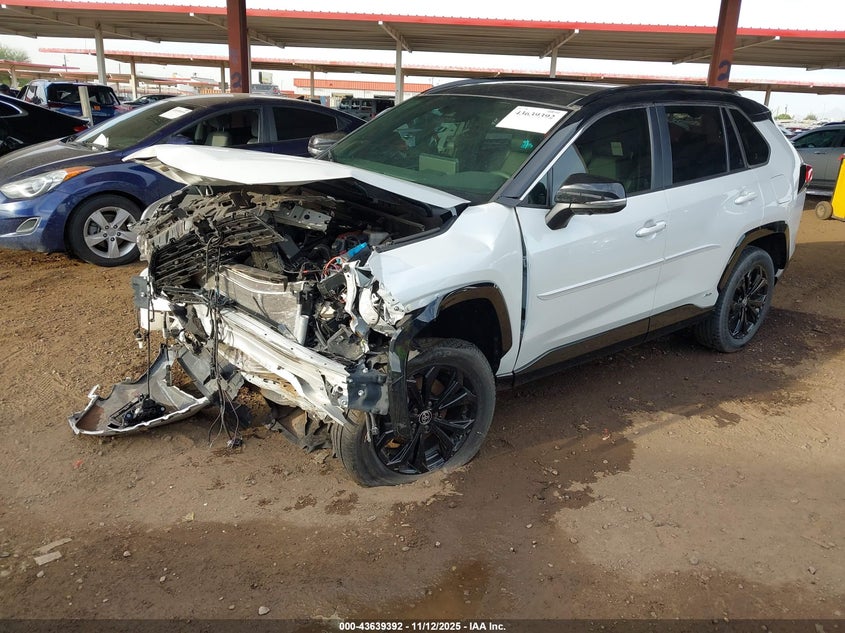 2023 Toyota Rav4 hybrid VIN JTME6RFV2PD549181 IAAI salvage auction — LEFT FRONT, Salvage (Arizona), sold $6,500 on 2026-07-28 (photo 2)