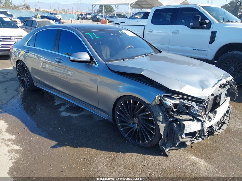 2014 Mercedes-benz S-klasse VIN WDDUG8CB0EA062871 IAAI salvage auction — FRONT END, Salvage Title, sold $4,800 on 2026-08-12 (photo 1)