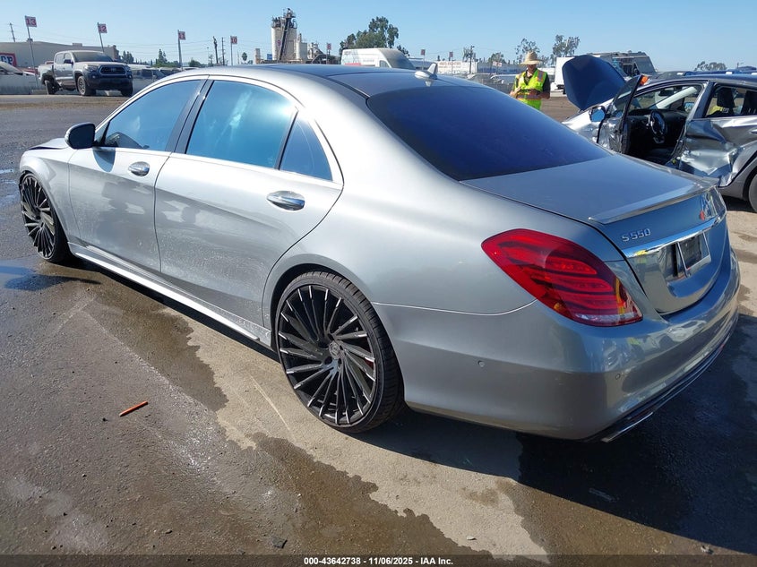 2014 Mercedes-benz S-klasse VIN WDDUG8CB0EA062871 IAAI salvage auction — FRONT END, Salvage Title, sold $4,800 on 2026-08-12 (photo 3)