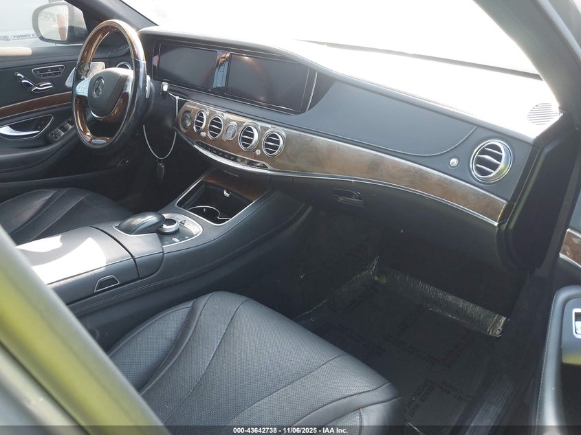 2014 Mercedes-benz S-klasse VIN WDDUG8CB0EA062871 IAAI salvage auction — FRONT END, Salvage Title, sold $4,800 on 2026-08-12 (photo 5)