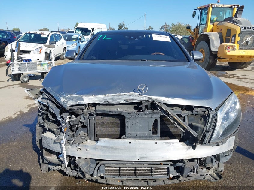 2014 Mercedes-benz S-klasse VIN WDDUG8CB0EA062871 IAAI salvage auction — FRONT END, Salvage Title, sold $4,800 on 2026-08-12 (photo 6)