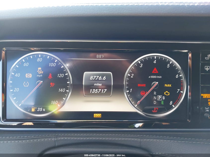 2014 Mercedes-benz S-klasse VIN WDDUG8CB0EA062871 IAAI salvage auction — FRONT END, Salvage Title, sold $4,800 on 2026-08-12 (photo 7)