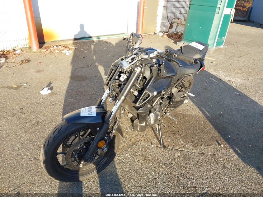 2024 Yamaha Mt07 VIN JYARM32E3RA009879 IAAI salvage auction — FRONT END, Salvage (New Jersey), sold $2,000 on 2026-08-27 (photo 2)